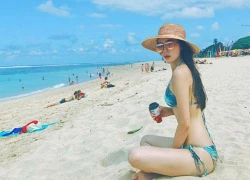 Hoa hậu Kỳ Duyên diện bikini, khoe body sexy tại đảo Bali