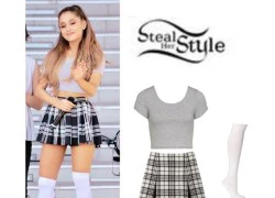 Học hỏi cách phối hợp trang phục sành điệu như Ariana Grande