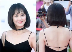 Jang Nara khoe lưng trần trắng mượt mà trên thảm đỏ