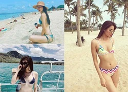 Kỳ Duyên &#8211; Huyền My &#8211; Phạm Hương: Ai mặc bikini hấp dẫn nhất?