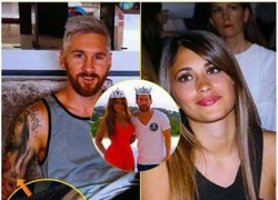 Messi và vợ lại xăm hình khắc cốt tình yêu