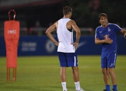 Morata "nuốt từng lời" của Conte trong buổi tập đầu tiên