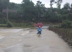 Mưa lớn, công trình thủy lợi vỡ đê quai