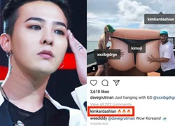 Nhờ ảnh động chạm "vòng 3" của Kim, G-Dragon được chị em Kardashian chú ý?