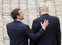 Phá thế bị cô lập, Trump chìa tay bằng hữu với Macron