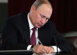 Putin ký luật về hoạt động của không quân Nga ở Syria