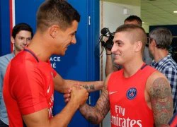 Sau bao sóng gió, Verratti lại tươi cười tập luyện cùng PSG