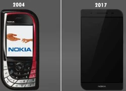 Thiết kế Nokia 'chiếc lá' phiên bản 2017