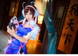 Tuyệt vời cosplay D.Va cực dễ thương đến từ mỹ nữ xứ Trung