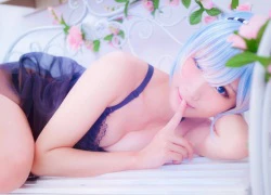 Xịt máu mũi với bộ ảnh cosplay cực gợi cảm về nàng hầu Rem trong Re:Zero