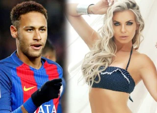 3 chân dài tuyên bố tặng Neymar "một đêm", viết tên anh lên ngực