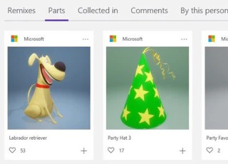 Microsoft thêm tính năng mới cho Remix 3D