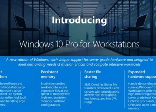 Microsoft giới thiệu Windows 10 Pro dành cho máy trạm