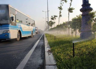 TPHCM: Hệ thống tưới cây tự động biết "canh" thời tiết