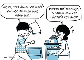 3 điểm/môn cũng trúng tuyển: &#8216;Chuột chạy cùng sào mới vào sư phạm&#8217;