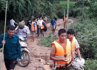 Điện Biên: Nước suối dâng cao, thêm 1 nạn nhân mất tích