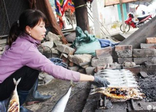 Khám phá ngôi làng thơm lừng cá nướng Hộ Độ ở Hà Tĩnh