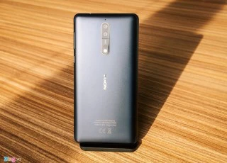 Nokia 8 ra mắt với camera kép, ống kính Zeiss