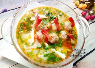 [Chế biến] - Canh đậu phụ nấu tôm tưởng quen mà lạ, cả nhà thích mê