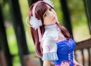 Cùng ngắm cosplay D.Va cực dễ thương và nhí nhảnh trong Overwatch