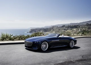 Maybach 6 Cabriolet concept - xe mui trần hạng sang mới của Mercedes