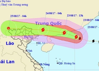 Bắc Bộ mưa to suốt 3 ngày do ảnh hưởng bão số 6