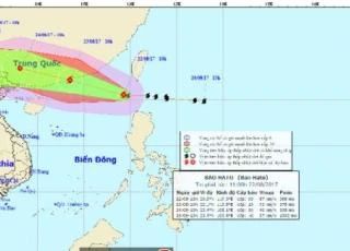 Công điện khẩn về việc chủ động ứng phó với bão Hato