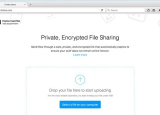 Cách gửi tập tin lớn an toàn đến bất cứ ai qua Firefox Send