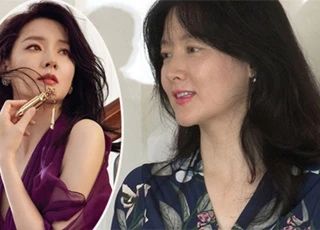 Nhan sắc thực của Lee Young Ae 'xuống cấp' so với ảnh trên tạp chí