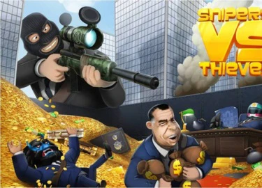 Snipers vs Thieves - Game phiêu lưu bắn súng mới lạ, cực vui nhộn cho Mobile