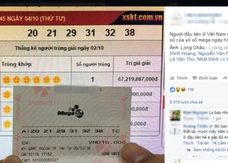 Vé trúng jackpot "khủng" ngày 20/8 được bán ở đâu, khi nào?