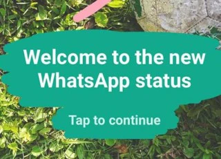 WhatsApp Status có mặt trên nền web