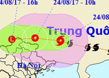 Ảnh hưởng bão số 6, miền Bắc tiếp tục mưa lớn