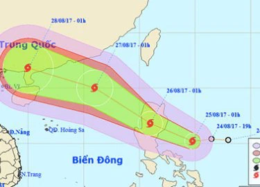 Biển Đông sắp đón cơn bão mới