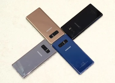 Bốn sắc màu của Galaxy Note 8