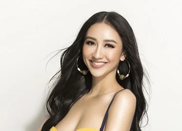 Á hậu Hà Thu khoe dáng nuột trước thềm Miss Earth 2017