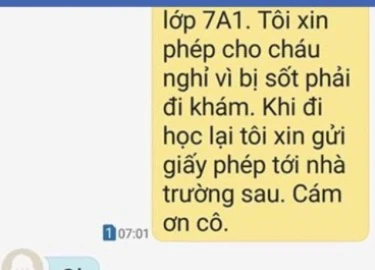 Tranh cãi việc giáo viên nhắn tin "OK" đáp lại phụ huynh