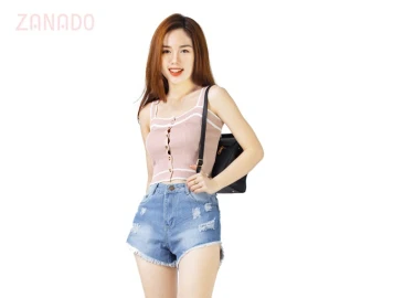 Công thức mix đồ cùng short cá tính