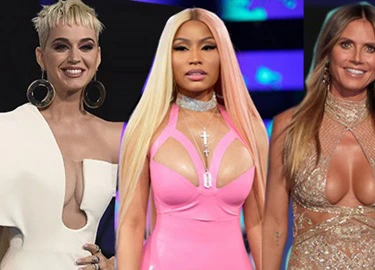 Dàn sao khoe ngực nóng bỏng trên thảm đỏ MTV VMAs