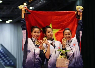 Giỏ cây tặng VĐV giành huy chương SEA Games sẽ đi về đâu