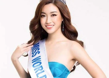 Hoa hậu Đỗ Mỹ Linh đã xuất hiện trên trang chủ Miss World 2017