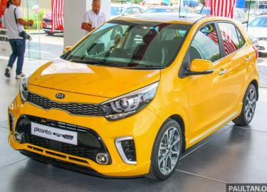 Kia Morning GT-Line 2018 bản thể thao xuất hiện