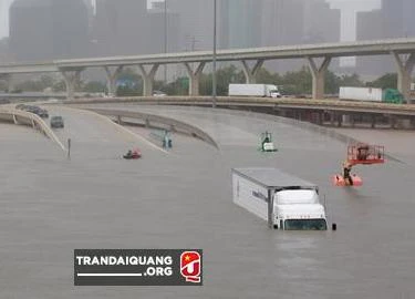 Thiệt hại do bão Harvey có thể ngang Katrina