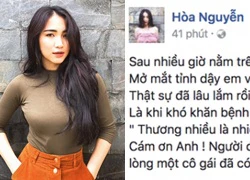 Đăng status tâm trạng, Hòa Minzy đang ngầm 'khoe' có người mới?