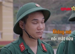 Khắc Việt ngủ gật trong giờ huấn luyện, run đến quên lời hát bài hát