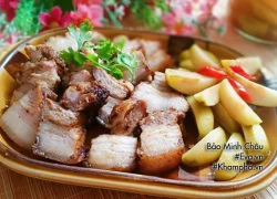 [Chế biến] - Mẹo làm món thịt ba chỉ áp chảo thần thánh, nhà nhà đều mê