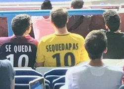 Pique bị fan PSG chế nhạo vì vụ Neymar