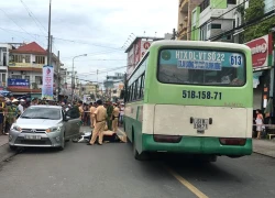 Tài xế mở cửa xe bất cẩn, cô gái trẻ chết thảm