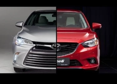 Cuộc đua tay đôi giữa Toyota Camry và Mazda6