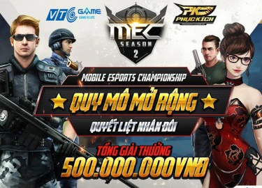 MEC Season 2 khởi tranh tổng giải thưởng 500 triệu đồng, chính thức áp dụng cơ chế thăng hạng